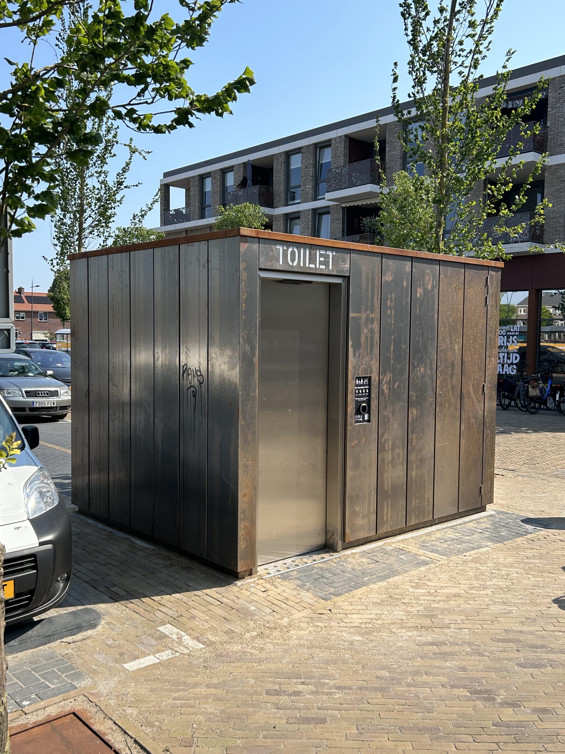 Installation d'une unité pré-oxydée dans le centre ville